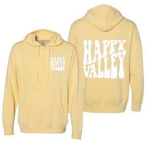Penn State “Happy Valley” Butter Yellow Graphic Hoodie